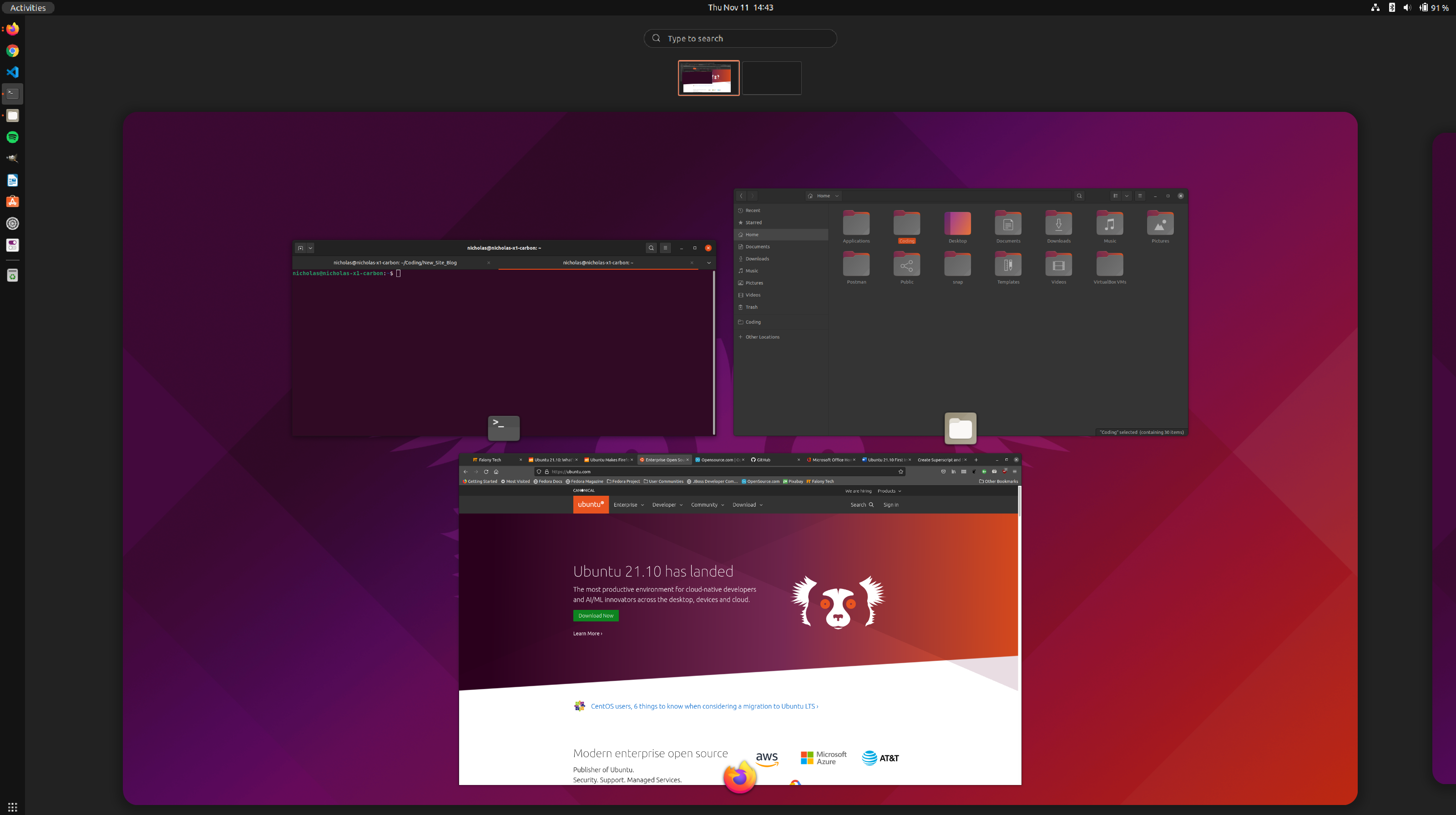 Ubuntu 21.10